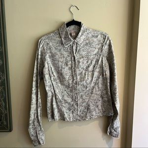 Free People Button Down